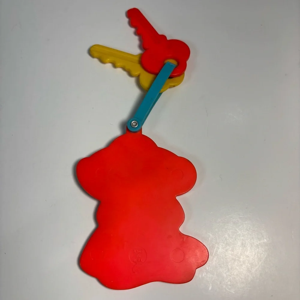 Vintage 1970’s‎ Fisher Price Activity Keys Key Set Baby Toy USA Made